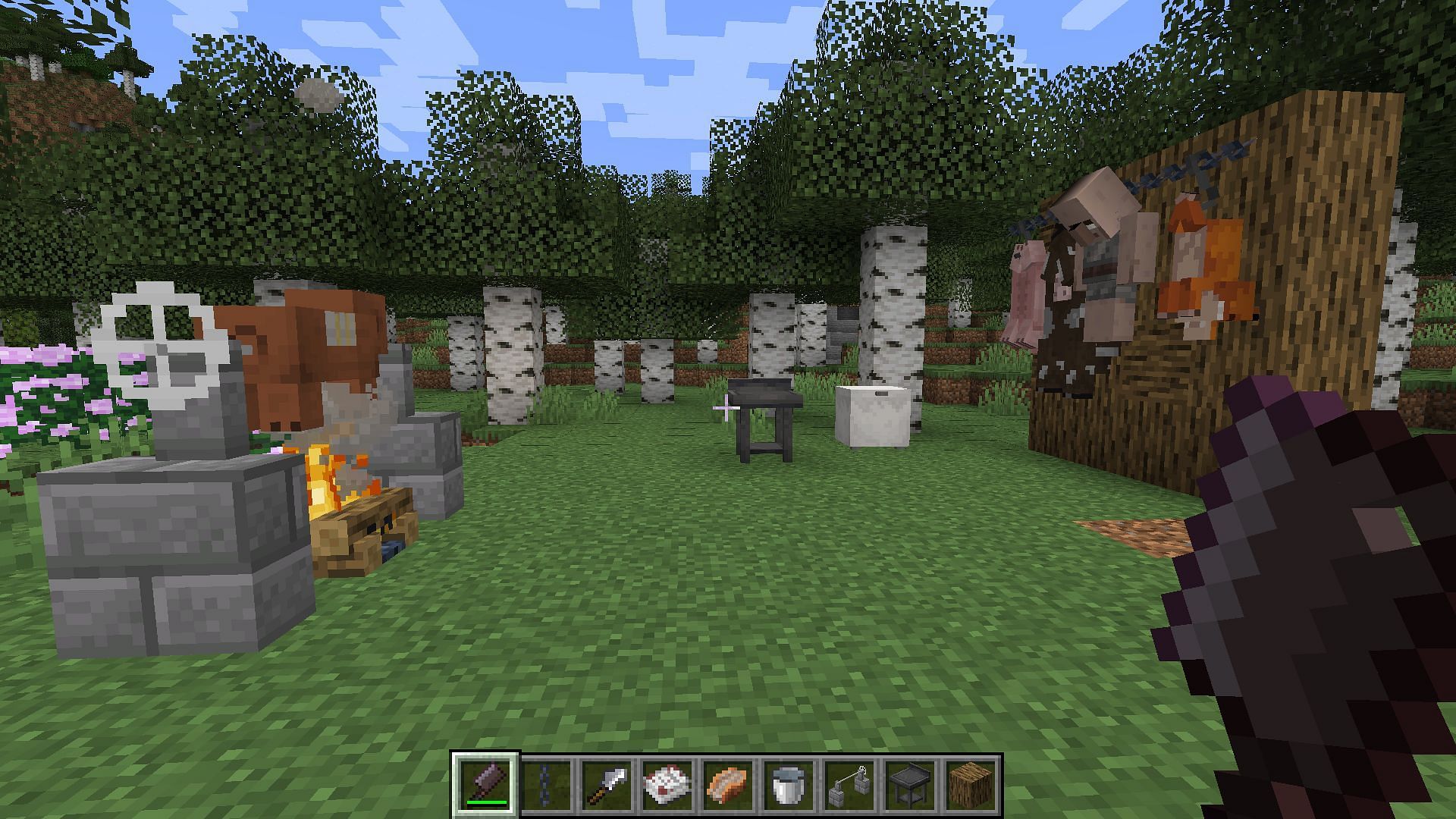 The butchery mod for Minecraft adds an array of functional blocks (Image via Sportskeeda Gaming || Mojang Studios/jmods)